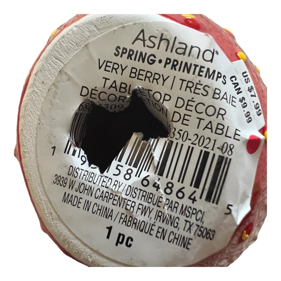 NWT Ashland Very Berry Tabletop Décor - Picture 10 of 13